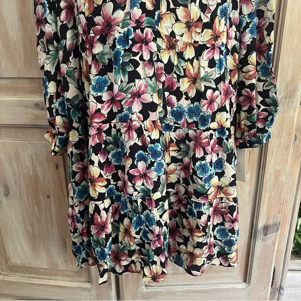 Hale Bob Floral Dress Women’s Large NEW - Picture 4 of 12